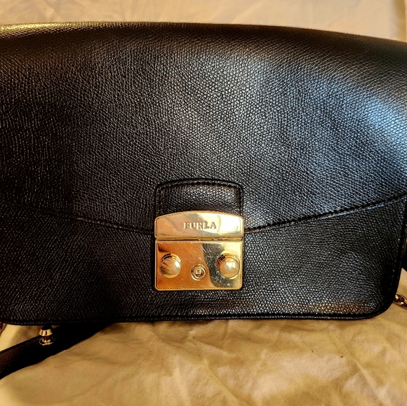 Furla black leather metropolis crossbody - Picture 14 of 14